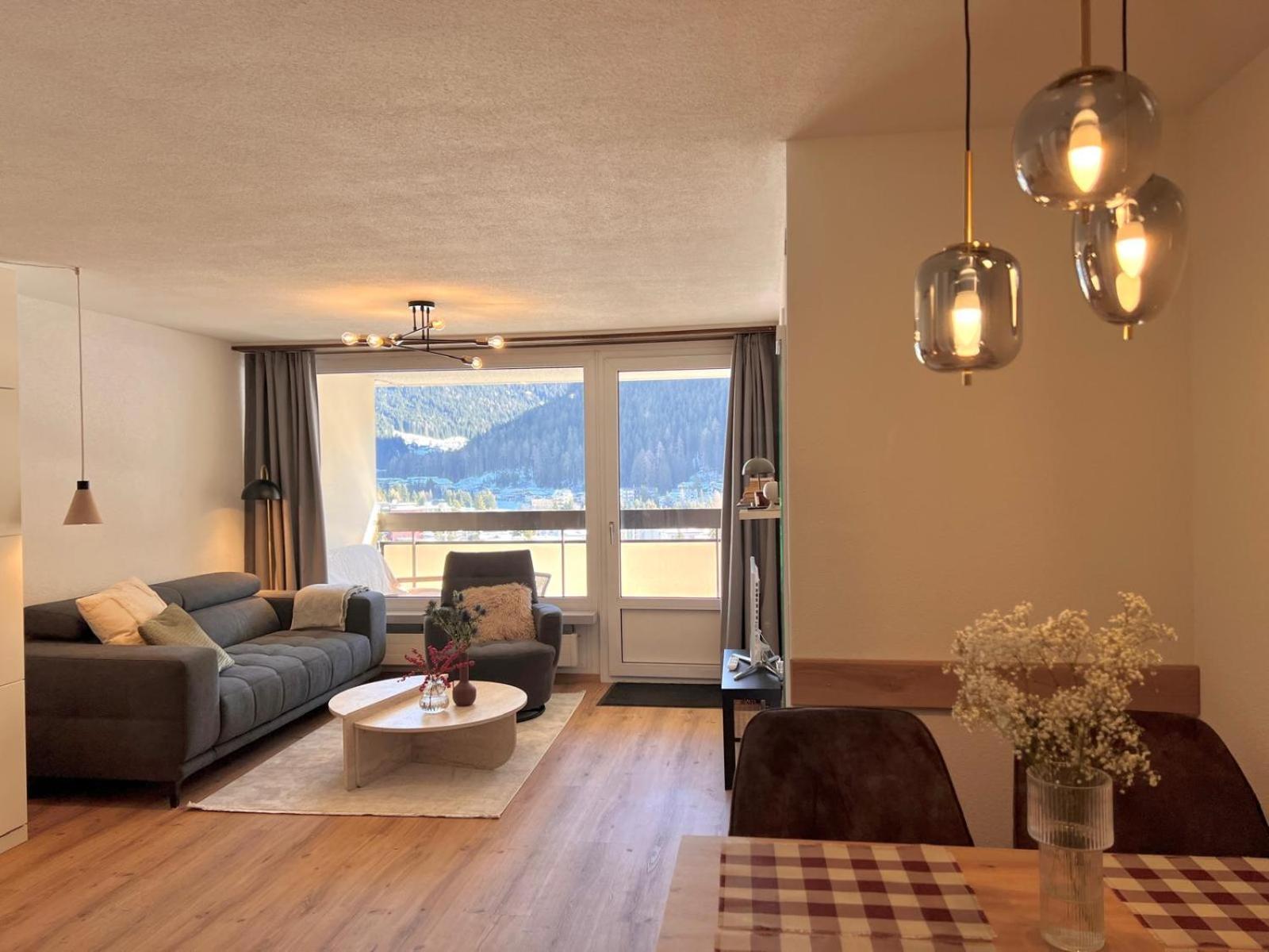 New Renovated Apartment In Center Of Davos Kültér fotó