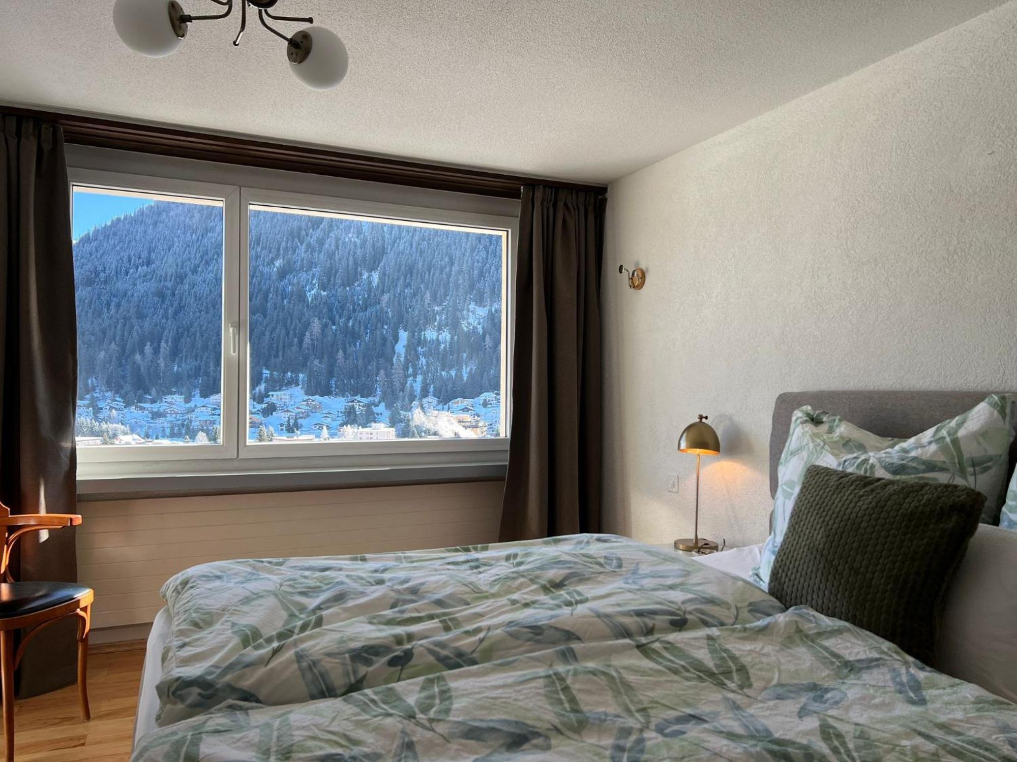New Renovated Apartment In Center Of Davos Kültér fotó
