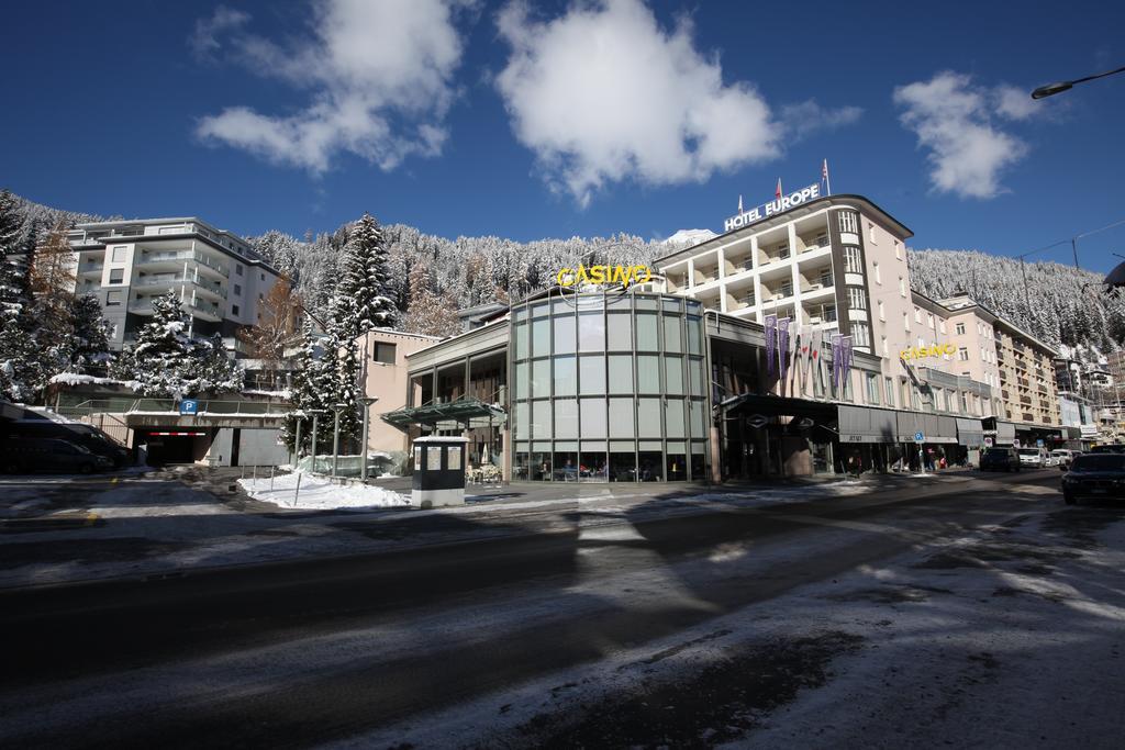 New Renovated Apartment In Center Of Davos Kültér fotó