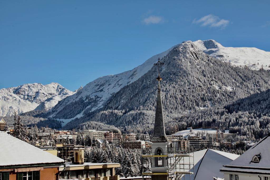 New Renovated Apartment In Center Of Davos Kültér fotó